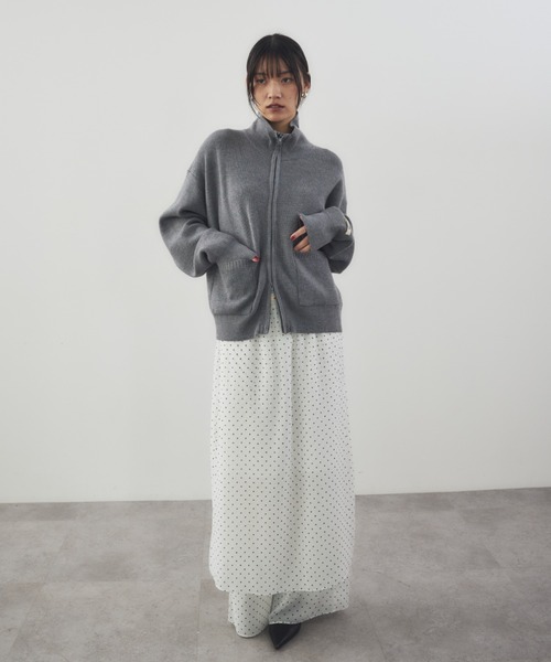 HANNE（アン）の「シアードットレイヤードパンツ（その他パンツ・レディース・ブラック/ホワイト・S/M）」の18枚目の写真