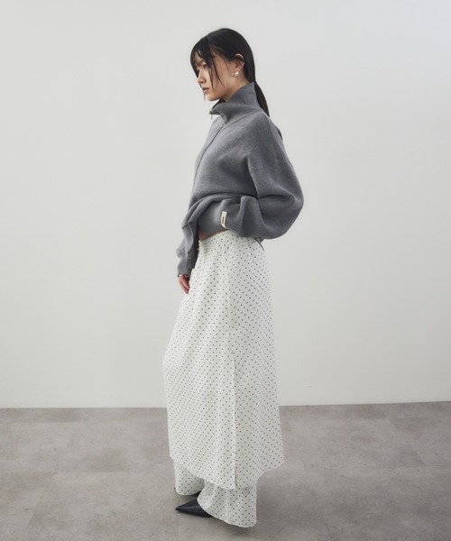 HANNE（アン）の「シアードットレイヤードパンツ（その他パンツ・レディース・ブラック/ホワイト・S/M）」の19枚目の写真