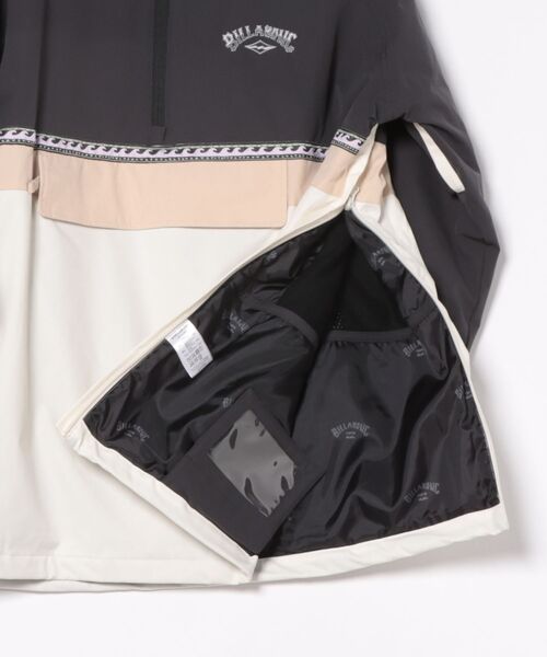 BILLABONG(ビラボン)の「BILLABONG ウィメンズ ANORAK JACKET スノージャケット 【25-26SNOWモデル】/ビラボンスキースノーボードウェア(ジャケット)(その他アウター・レディース・ブラック・SMALL/MEDIUM/LARGE)」の9枚目の写真