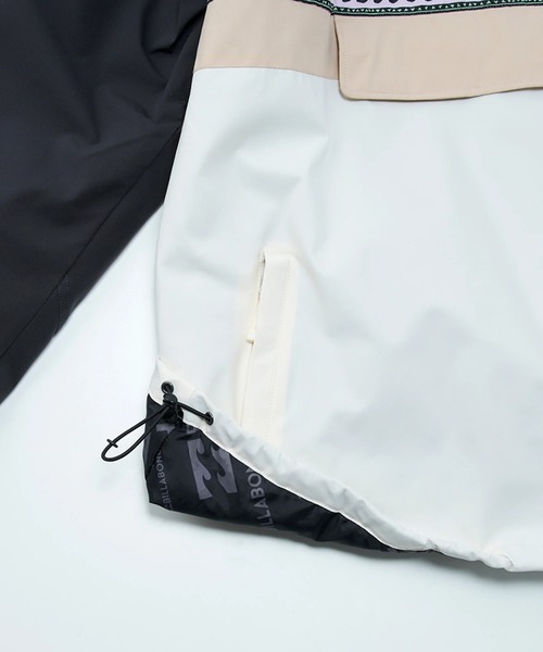 BILLABONG(ビラボン)の「BILLABONG ウィメンズ ANORAK JACKET スノージャケット 【25-26SNOWモデル】/ビラボンスキースノーボードウェア(ジャケット)(その他アウター・レディース・ブラック・SMALL/MEDIUM/LARGE)」の2枚目の写真