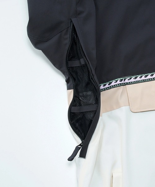 BILLABONG(ビラボン)の「BILLABONG ウィメンズ ANORAK JACKET スノージャケット 【25-26SNOWモデル】/ビラボンスキースノーボードウェア(ジャケット)(その他アウター・レディース・ブラック・SMALL/MEDIUM/LARGE)」の22枚目の写真