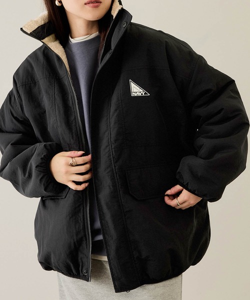 nyanko75 　　OLLEBOREBLA　リバーシブルブルゾン nyanko75 OLLEBOREBLA リバーシブルブルゾン OLLEBOREBLA リバーシブル