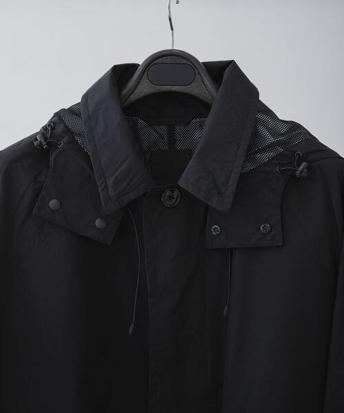 DAIWA PIER39(ダイワピア39)の「DAIWA PIER39 WINDSTOPPER TECH BALMACAAN RAIN COAT(その他アウター・メンズ・ブラック・LARGE/MEDIUM/X-LARGE)」の14枚目の写真