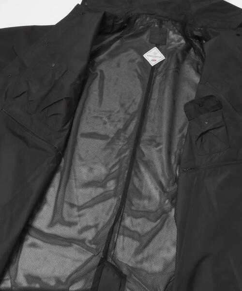 DAIWA PIER39(ダイワピア39)の「DAIWA PIER39 WINDSTOPPER TECH BALMACAAN RAIN COAT(その他アウター・メンズ・ブラック・LARGE/MEDIUM/X-LARGE)」の7枚目の写真