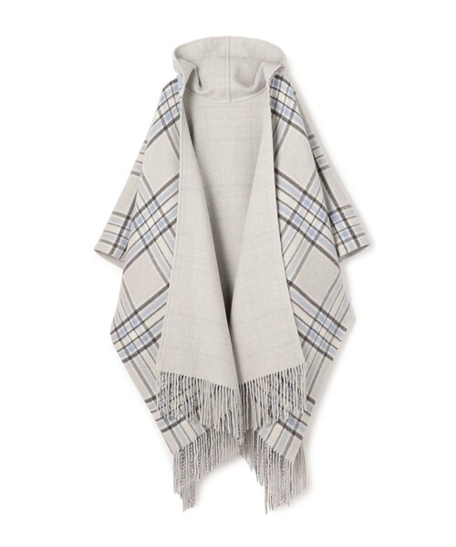 リバーブランケット フーテッドポンチョ（ポンチョ）｜GALERIE VIE