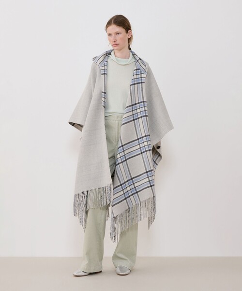 リバーブランケット フーテッドポンチョ（ポンチョ）｜GALERIE VIE