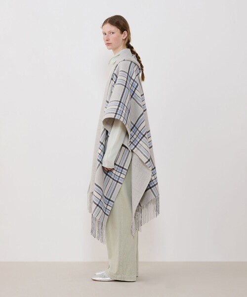 リバーブランケット フーテッドポンチョ（ポンチョ）｜GALERIE VIE