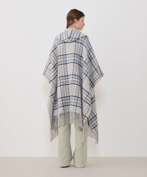 リバーブランケット フーテッドポンチョ（ポンチョ）｜GALERIE VIE