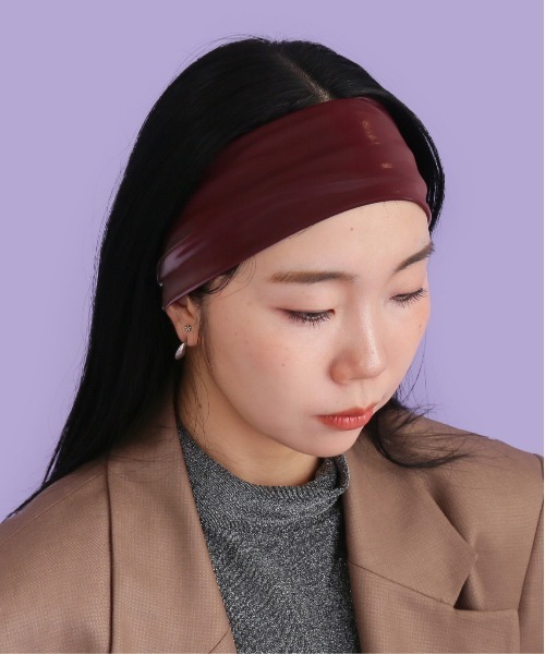 CONTROL FREAK（コントロールフリーク）の「CONTROL FREAK(コントロールフリーク)シャイニーヘアバンド（ヘアバンド・レディース・ブラック/グレー/ボルドー・FREE）」の7枚目の写真