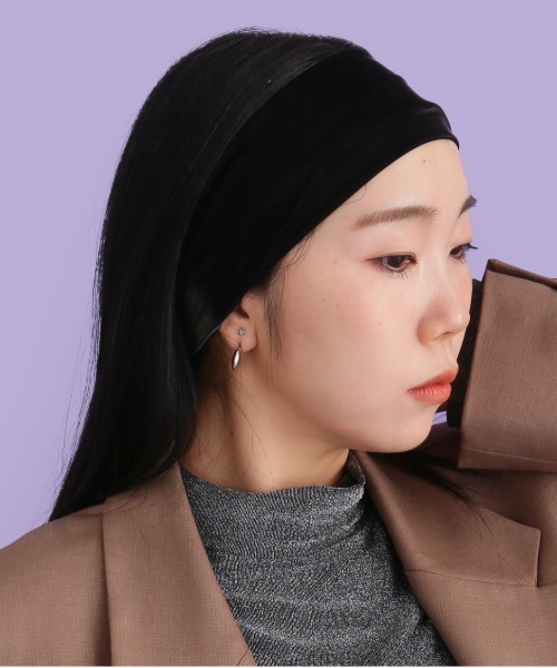 CONTROL FREAK（コントロールフリーク）の「CONTROL FREAK(コントロールフリーク)シャイニーヘアバンド（ヘアバンド・レディース・ブラック/グレー/ボルドー・FREE）」の8枚目の写真