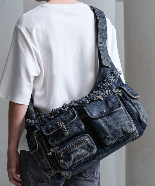 26SS再入荷】Denim Mini Shoulder Pouch / デニム ミニショルダー