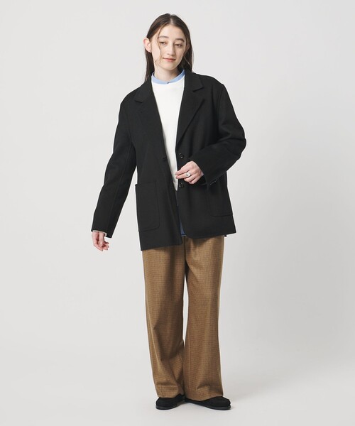 ［フォロー割］【大人気】ユナイテッドアローズ リバーコート リバーシブル　36 ユナイテッドアローズ リバーバイカラーコート リバーシブル コート 36