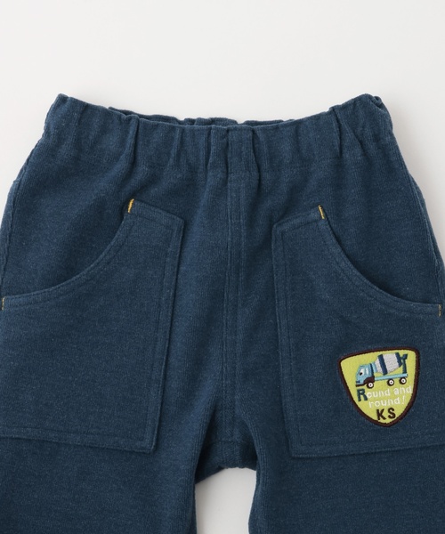 kladskap(クレードスコープ)の「裾裏乗り物プリントロング丈ストレートパンツ(その他パンツ・キッズ・ネイビー/トップグレー・90cm/100cm/130cm/120cm/110cm/80cm)」の4枚目の写真