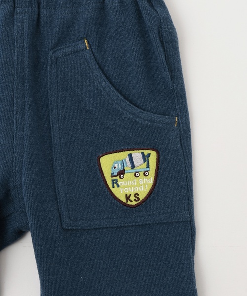 kladskap(クレードスコープ)の「裾裏乗り物プリントロング丈ストレートパンツ(その他パンツ・キッズ・ネイビー/トップグレー・90cm/100cm/130cm/120cm/110cm/80cm)」の6枚目の写真