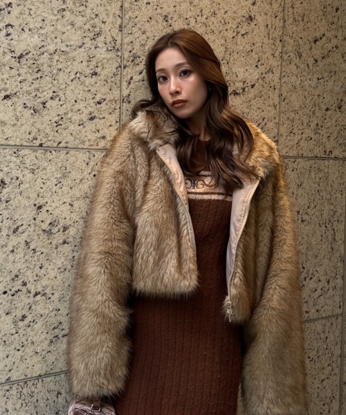 GYDA（ジェイダ）の「【ZOZO限定！！】エコファー ダブルジップ