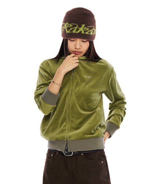 AAKAM(アーカム)の「Fuzzy Beanie (Brown)(ニットキャップ/ビーニー・レディース・その他・FREE)」の6枚目の写真