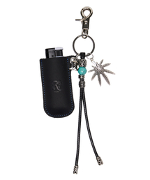 RSSC | LEATHER CASE KEYRING - BLACK(キーケース/キーアクセサリー)