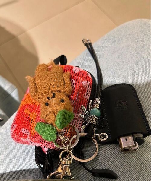 RSSC（アールエスエスシー）の「LEATHER CASE KEYRING - BLACK（キーケース/キーアクセサリー・レディース・その他・FREE）」の3枚目の写真