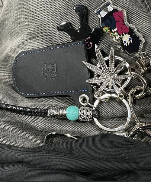 RSSC（アールエスエスシー）の「LEATHER CASE KEYRING - BLACK（キーケース/キーアクセサリー・レディース・その他・FREE）」の6枚目の写真