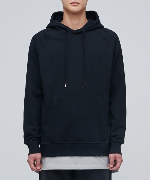 MUSINSA STANDARD（ムシンサスタンダード）の「レイヤードクルーネックTシャツ_ロング丈 [ライトグレー]（Tシャツ/カットソー・メンズ・その他・SMALL/MEDIUM/X-SMALL）」の3枚目の写真