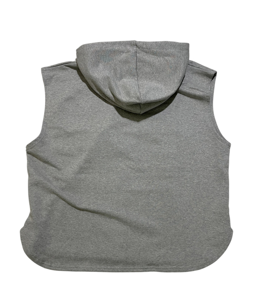 SK8ER ROCK(スケーターロック)の「Neo Sweat Hood Zip-Up Vest ((melange gray))(ベスト・レディース・その他・FREE)」の2枚目の写真