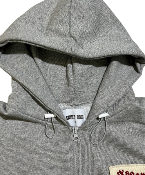 SK8ER ROCK(スケーターロック)の「Neo Sweat Hood Zip-Up Vest ((melange gray))(ベスト・レディース・その他・FREE)」の3枚目の写真