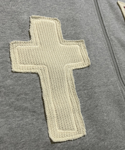 SK8ER ROCK(スケーターロック)の「Neo Sweat Hood Zip-Up Vest ((melange gray))(ベスト・レディース・その他・FREE)」の5枚目の写真