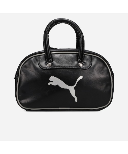 PUMA（プーマ）の「PUMA RETRO MINI GRIP BAG / プーマ レトロ ミニ グリップ バッグ / 092209（ハンドバッグ・レディース・ブラック/ホワイト/ベージュ・FREE）」の4枚目の写真