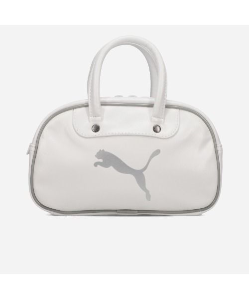 PUMA（プーマ）の「PUMA RETRO MINI GRIP BAG / プーマ レトロ ミニ グリップ バッグ / 092209（ハンドバッグ・レディース・ブラック/ホワイト/ベージュ・FREE）」の7枚目の写真