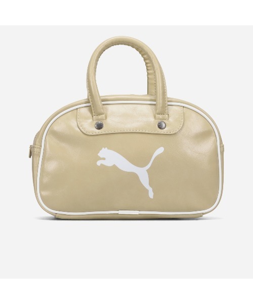 PUMA（プーマ）の「PUMA RETRO MINI GRIP BAG / プーマ レトロ ミニ グリップ バッグ / 092209（ハンドバッグ・レディース・ブラック/ホワイト/ベージュ・FREE）」の8枚目の写真