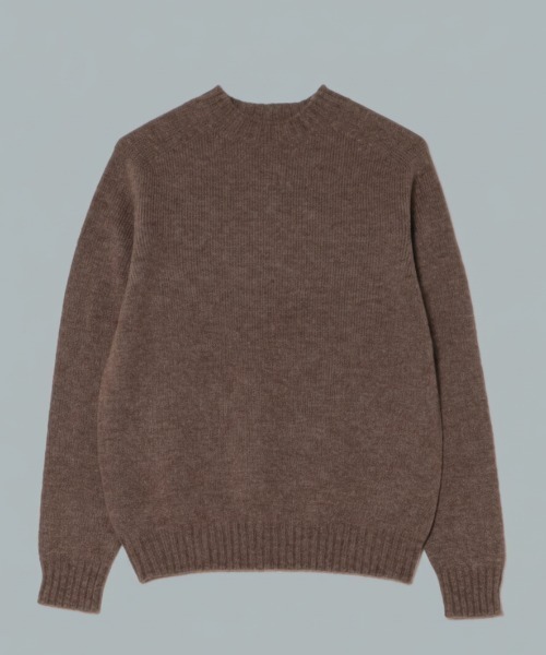 【Rinascente/リナシェンテ】CRUDEN　ニット　セーター　長袖　シェットランドウール使用モックネック