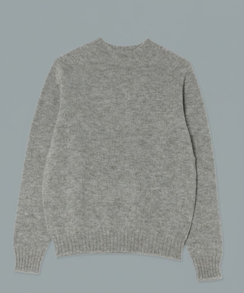 【Rinascente/リナシェンテ】CRUDEN　ニット　セーター　長袖　シェットランドウール使用モックネック