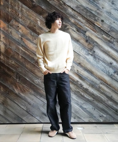 【Rinascente/リナシェンテ】CRUDEN　ニット　セーター　長袖　シェットランドウール使用モックネック