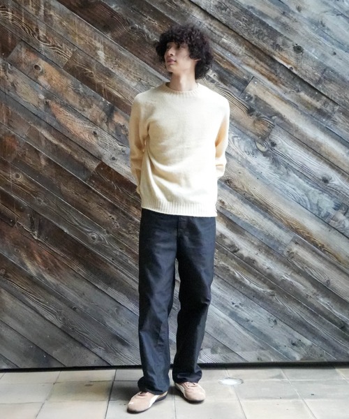 【Rinascente/リナシェンテ】CRUDEN　ニット　セーター　長袖　シェットランドウール使用モックネック