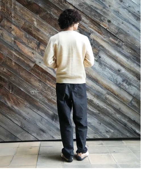 【Rinascente/リナシェンテ】CRUDEN　ニット　セーター　長袖　シェットランドウール使用モックネック