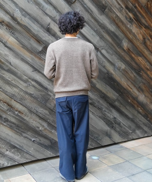 【Rinascente/リナシェンテ】CRUDEN　ニット　セーター　長袖　シェットランドウール使用モックネック