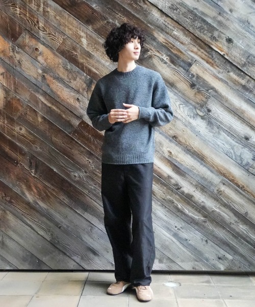 【Rinascente/リナシェンテ】CRUDEN　ニット　セーター　長袖　シェットランドウール使用モックネック
