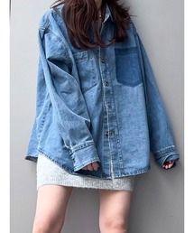 Ungrid | ポケットデザインデニムシャツ(シャツ/ブラウス)