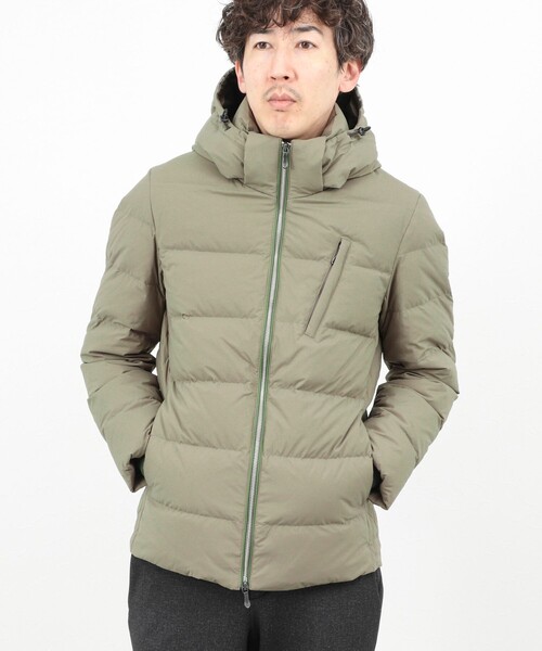 Stutostein Nolley's（シュテットシュタインノーリーズ）の「【komatsu/小松マテーレ】《ダントツ撥水》ダウンジャケット/スリムシルエット/25AW（ダウンジャケット/コート・メンズ・ネイビー/オリーブ/ブラック・S/M/L/XL）」の20枚目の写真