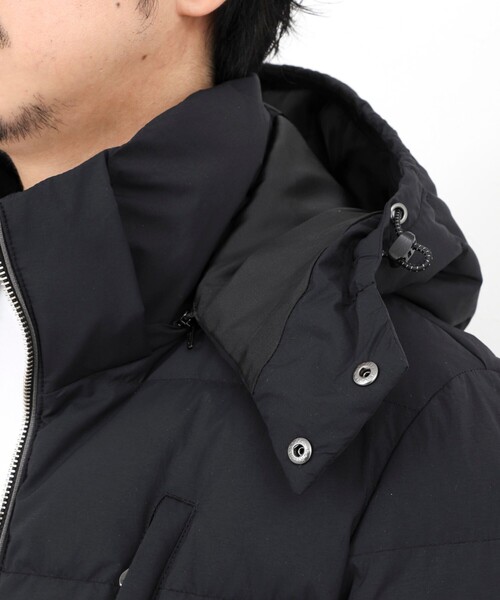 Stutostein Nolley's（シュテットシュタインノーリーズ）の「【komatsu/小松マテーレ】《ダントツ撥水》ダウンジャケット/スリムシルエット/25AW（ダウンジャケット/コート・メンズ・ネイビー/オリーブ/ブラック・S/M/L/XL）」の7枚目の写真