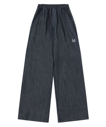 MUCENT（ムセント）の「Staldy Signature Banding Denim Pants Unisex (2 Colors)（デニムパンツ）」