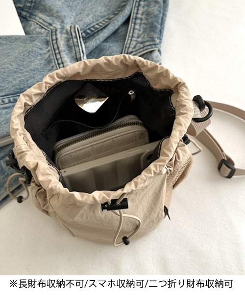 Miniministore(ミニミニストア)の「ショルダーバッグ 韓国風 ユニセックス鞄(ショルダーバッグ・レディース・アイボリー/カーキ/ブラック/ベージュ/オレンジ・FREE)」の10枚目の写真