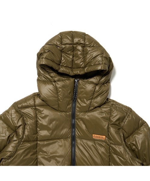 STUDIO SEVEN（スタジオ セブン）の「TAION x STUDIO SEVEN LONG DOWN COAT（ダウンジャケット/コート・メンズ・ブラック/カーキ/ブラウン・SMALL/MEDIUM/LARGE/X-LARGE）」の15枚目の写真