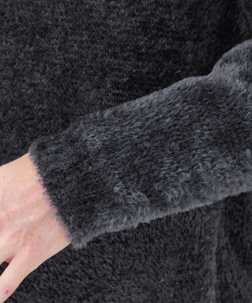 MACKINTOSH PHILOSOPHY（ﾏｯｷﾝﾄｯｼｭ ﾌｨﾛｿﾌｨｰ）の「Octa(R)使用 Vネックカーディガン（カーディガン/ボレロ・メンズ・チャコールグレー/ブルー系その他7・36/38/40）」の4枚目の写真