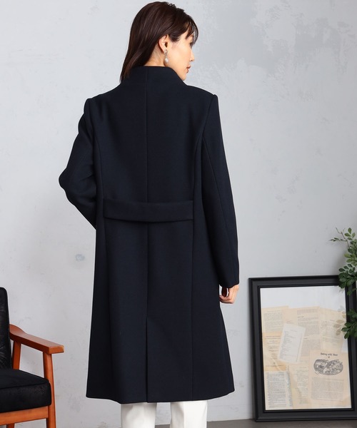 GALLORIA（ギャローリア）の「【キレメクアウター】ボトルネックコート（その他アウター・レディース・ネイビー/ブラック・LL/S/M/L）」の5枚目の写真