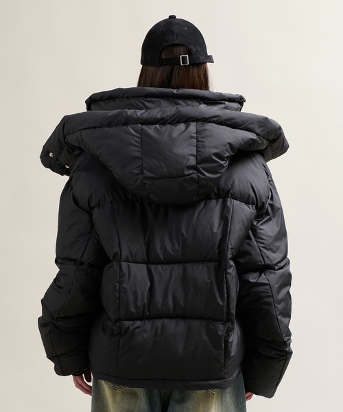 CALIFORNIA OUTFITTERS(カリフォルニア アウトフィッターズ)の「11C12 ボリュームネック 中綿パデット フードジャケット(ダウンジャケット/コート・メンズ・アイボリー/ブラック/グレー・FREE)」の5枚目の写真