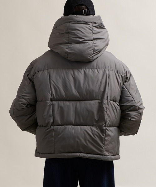 CALIFORNIA OUTFITTERS(カリフォルニア アウトフィッターズ)の「11C12 ボリュームネック 中綿パデット フードジャケット(ダウンジャケット/コート・メンズ・アイボリー/ブラック/グレー・FREE)」の13枚目の写真
