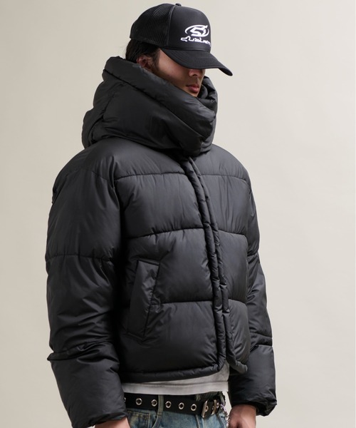 CALIFORNIA OUTFITTERS(カリフォルニア アウトフィッターズ)の「11C12 ボリュームネック 中綿パデット フードジャケット(ダウンジャケット/コート・メンズ・アイボリー/ブラック/グレー・FREE)」の15枚目の写真