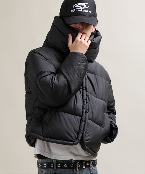 CALIFORNIA OUTFITTERS(カリフォルニア アウトフィッターズ)の「11C12 ボリュームネック 中綿パデット フードジャケット(ダウンジャケット/コート・メンズ・アイボリー/ブラック/グレー・FREE)」の19枚目の写真