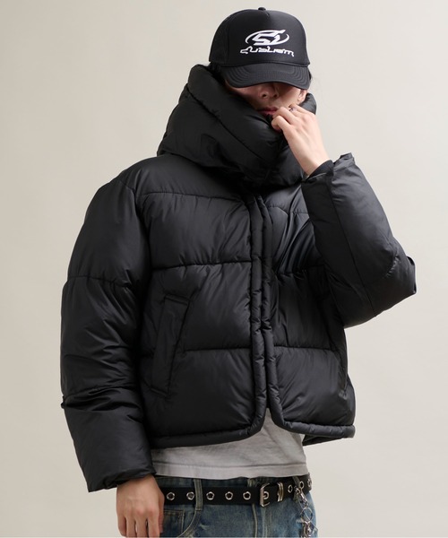 CALIFORNIA OUTFITTERS(カリフォルニア アウトフィッターズ)の「11C12 ボリュームネック 中綿パデット フードジャケット(ダウンジャケット/コート・メンズ・アイボリー/ブラック/グレー・FREE)」の20枚目の写真